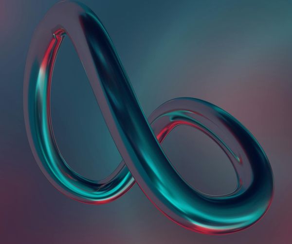 Diagram showing a smooth figure-eight or infinity symbol path.